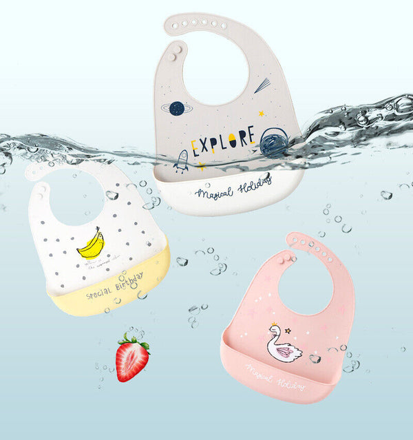 Babies Feed Silicone Bib